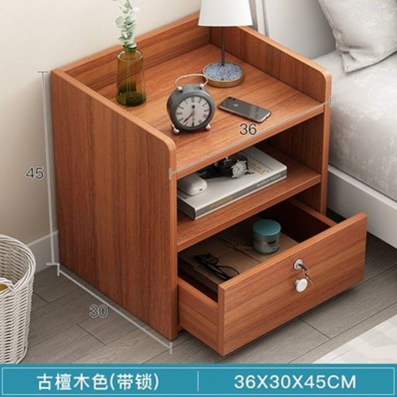 초대형 스타일 # 고대 백단향 단일 서랍(자물쇠 포함) 36cm