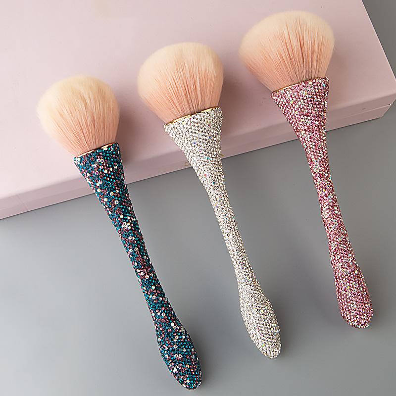 Fashion Artificial Fiber Plastic Toothbrush Handle Makeup Brushes display picture 1