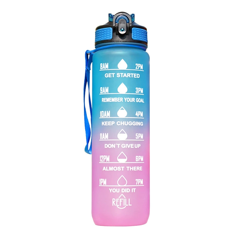 Объемное стекло для воды с стеклом, Amazon, 32 oz, (跨境贸易), градиент