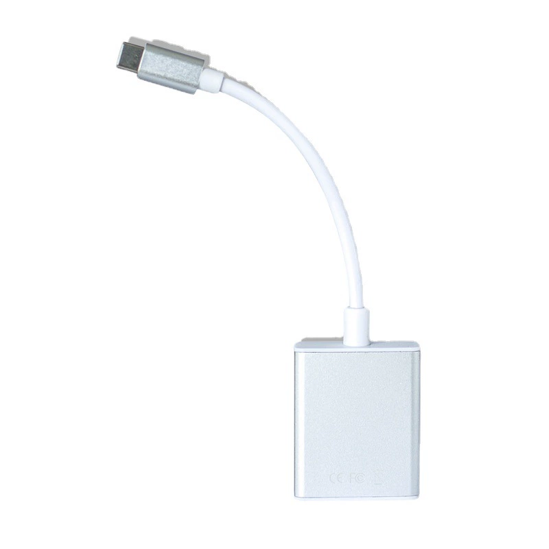 Type-c на VGA совместимо с ноутбуком Apple USB3.1 на VGA преобразователь TYPE-C TO VGA