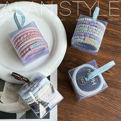 Saç üçün rezinlər, Korean-Style Simple Braided Hair Tie