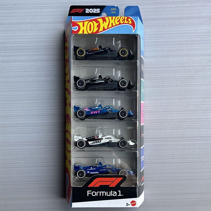 Fenghuo Jgf58 Wheel Alloy Car Model 5-Pack Red Bull F1 Modified Car