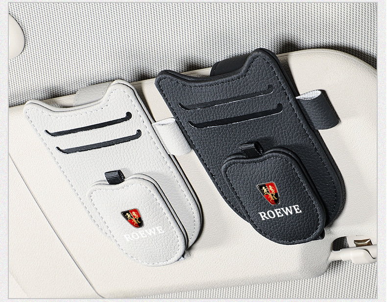 Applicable to Roewe i5i6MAX RX3 RX5 RX8 RX9 car glasses clip multi-function sun visor ticket clip