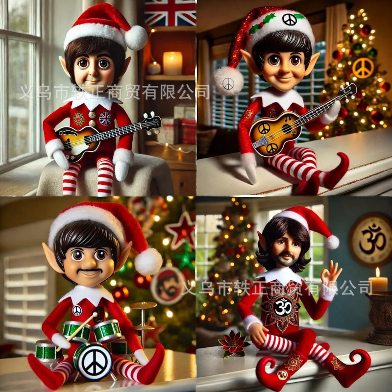 Cross-Border Legendary Band Christmas Elf Doll Legendary Band Christmas Elf Doll