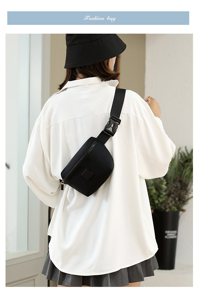 Brust für Frauen, Sommermode vielseitiger Rucksack, wasserdichtes Nylon minimalistisches Damen Street Trend Make-up, Taille_voghion.com