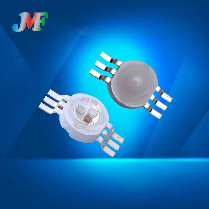 Мощные бусины лампы 1W3W имитация светящихся RGB полноцветный противотуманный полноцветный туман led3W мощные бусины лампы RGB
