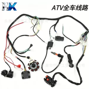 ATV çimərlik avtomobili elektrik komponentləri naqil dəsti CG125-250Cc