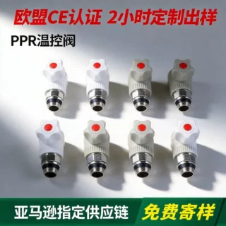 ppr水管25ppr温控阀暖气片阀门4分6分塑料定制热熔管25热熔管