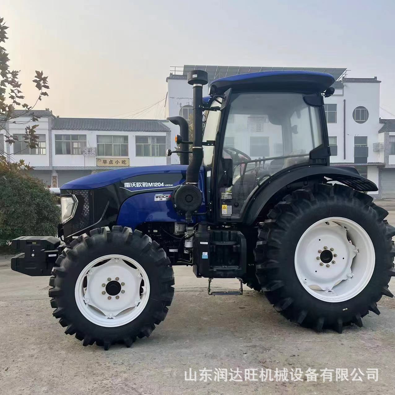 雷沃 欧豹M1204轮式拖拉机 1404/1604水旱两用耕田机补后直提