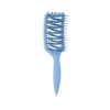 S-shaped hollow comb blue (OPP bag)