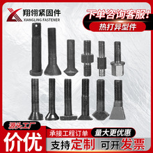 热打异形件异形螺栓 非标异型件 热打锻打非标螺丝特殊高强度螺栓