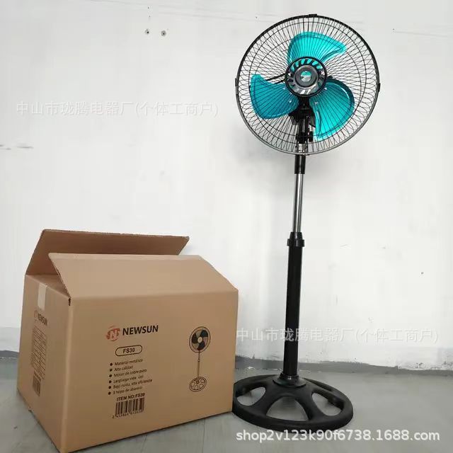 10 "3 en 1 ventilador eléctrico ventilador industrial doméstico niños 10 pulgadas ventilador de piso 12" ventilador de pie exportación de comercio exterior
