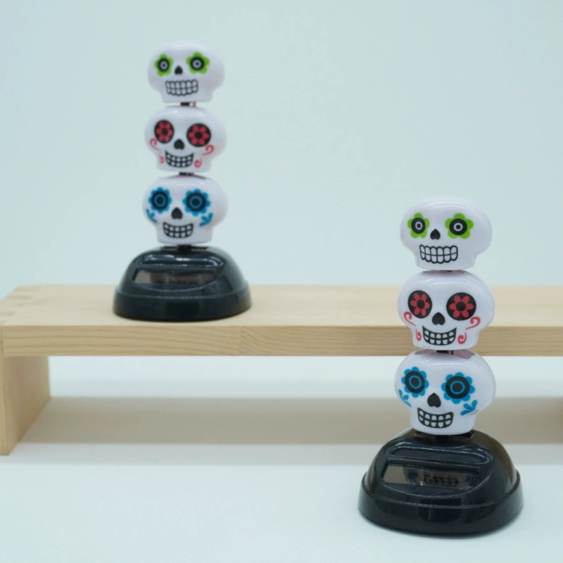 Хэллоуин, солнечная машина, кукла, украшения, фестиваль призраков, встряхивание, три секции, монстр, украшение для вечеринки в помещении и на открытом воздухе, День мертвых