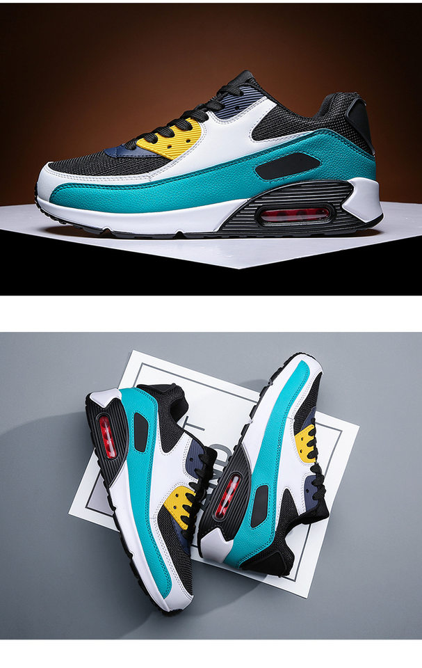 Giày sneaker thể thao đế dày cổ thấp buộc dây phối màu unisex — AD-0590 màu trắng, AD-0590 toàn màu đen, AD-0590 trắng xám vàng, AD-0590 đen trắng chi tiết 9