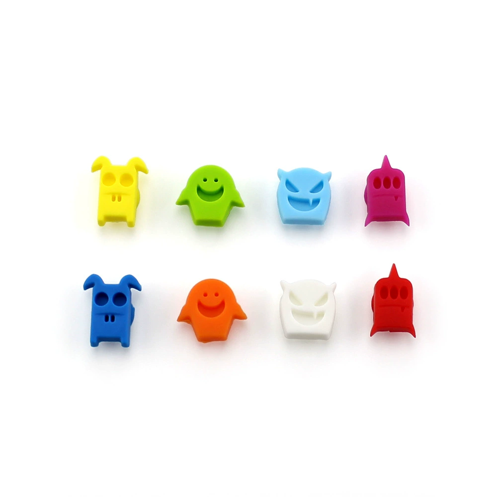 Силиконовый бирка-идентификатор для вина, подвеска-присоска для чайной чашки, маркер для Хэллоуина, длинная бирка для вина, бирка для вина «Эльф»