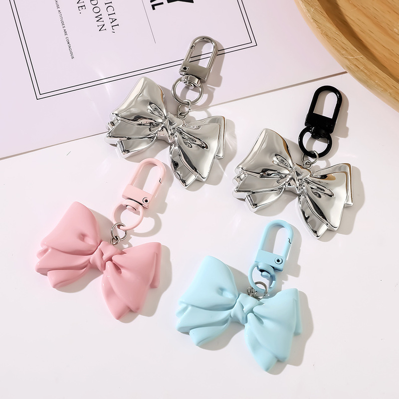 New Cat Cartoon Keychain Student School Bag Cute Pendant Girl Bag Accessories Jewelry Best Friend Gift