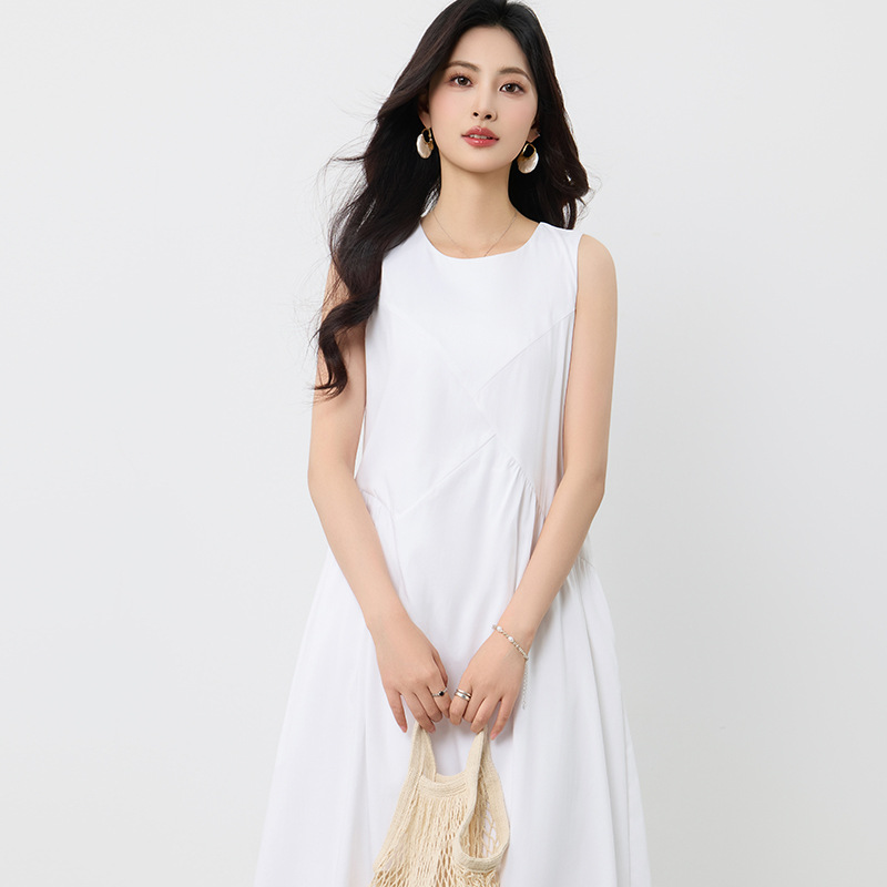 Design summer sleevless dress sleevless