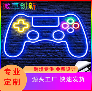 Neon Light Football Indoor Decoration Sports Fan Led Sign Gift USB Plug High Brightness Eye-Catching