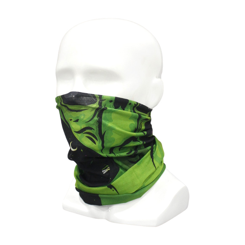 Cross-Border E-Commerce Hot-Selling Seamless Fishing Outdoor Neck Scarf Breathable Mask Mountaineering Travel Hiking Sun Protection and Cold Protection