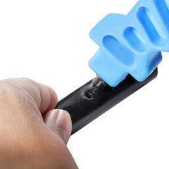 Blue 4mm hole punch PE capillary hole punch bypass drilling accessories agricultural irrigation tools micro-jet hole punch