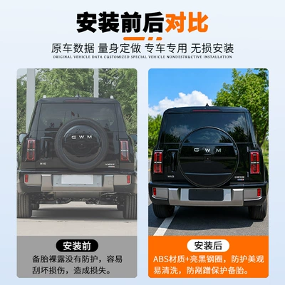 Great Wall Haval H10 spare: Spare wheel cover