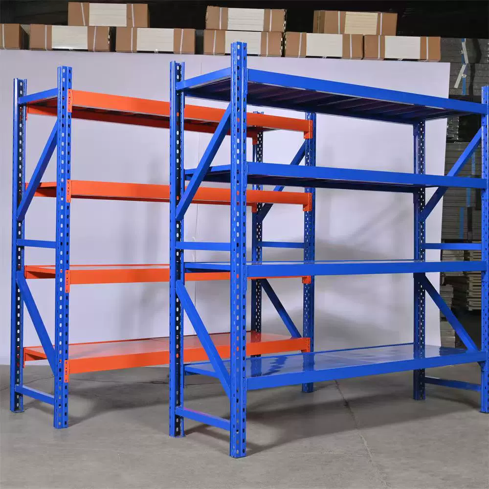 临沂 货架中型仓库快递货物500公斤库房重型落地式货架仓储货架