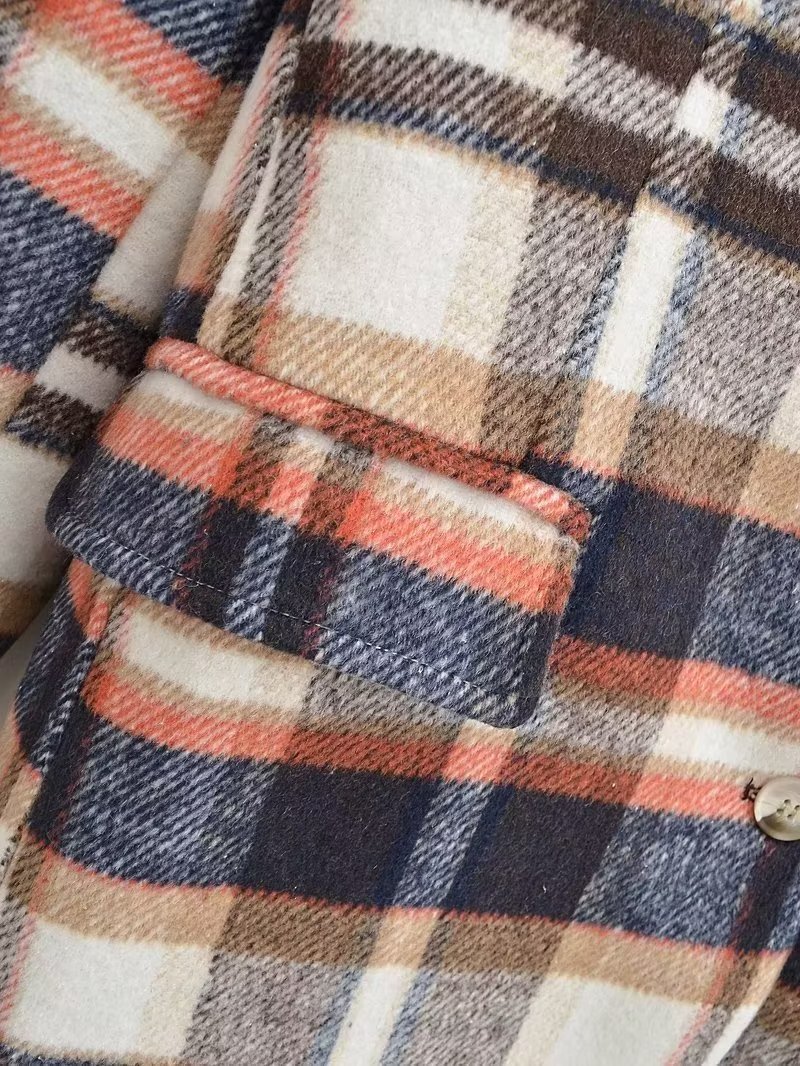 Plaid Suit Jacket 7