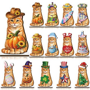 �羳���NInterchangeable WoodenAnimal Decor����Qľ�|�����b�