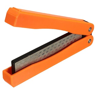 Folding Knife Sharpener Wholesale Convenient Fan-Shaped Double-Sided Whetstone Wholesale Household Diamond Kitchen Knife Sharpener