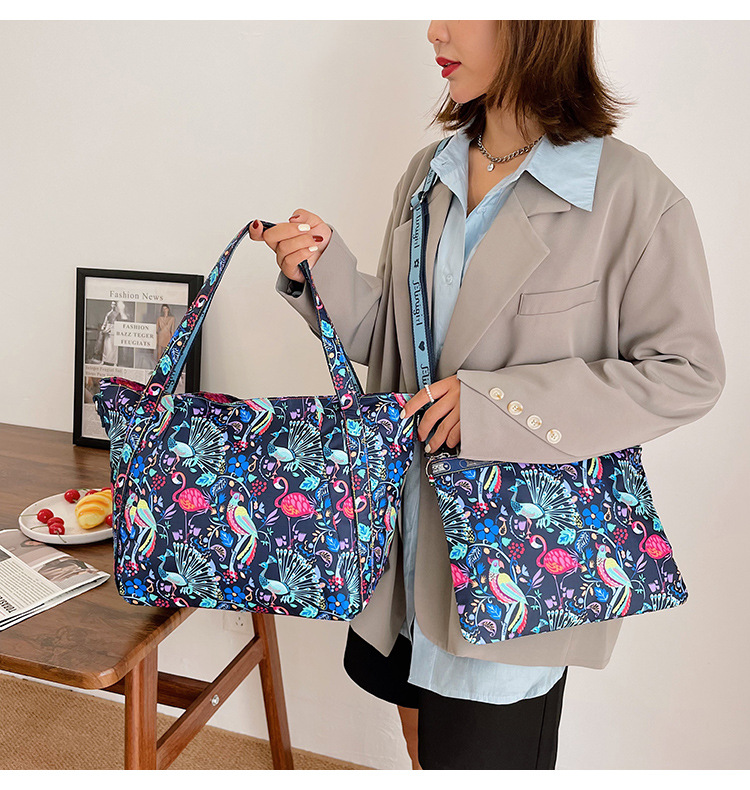 Women's Large Nylon Geometric Cute Square Zipper Bag Sets display picture 5