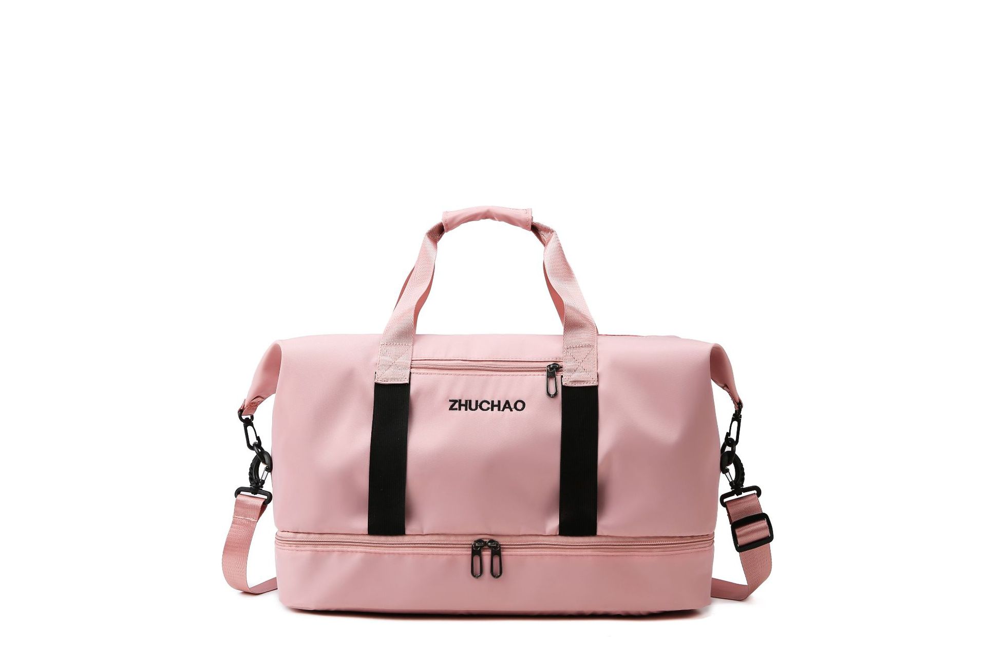 Nueva bolsa de fitness de yoga de separación seca y húmeda de gran capacidad, bolsa de equipaje de almacén de zapatos independiente de viaje multifuncional al por mayor