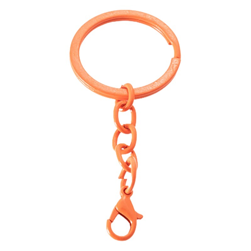 Llavero con pintura colorida, cadena colgante 303, cierre de langosta, joyería creativa diy, accesorios para llavero de muñeca femenina