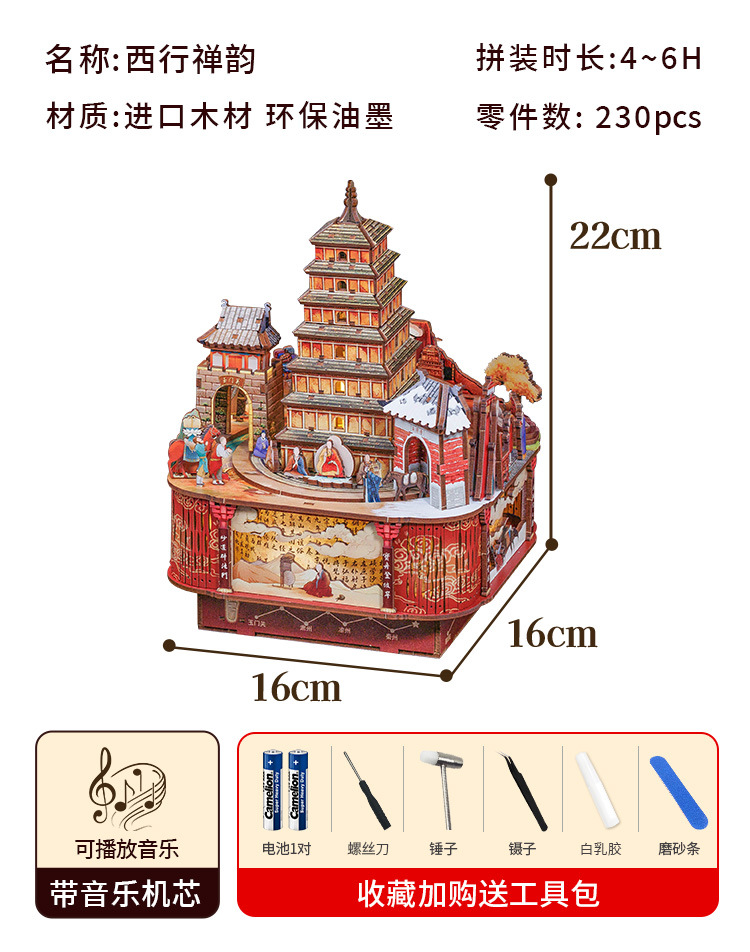 서쪽으로 가는 선의 오르골: 법수경을 얻기 위한 현장의 여정