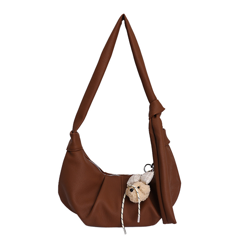 Fresco dulce bolso bolso de bolsillo para mujeres 2026 nueva moda de viaje de hombro bolso de brazo estilo extranjero bolso de mochila versátil