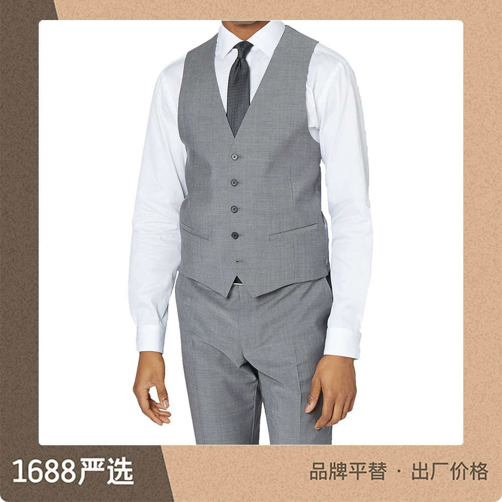 Классический жилет, костюм, Slim fit