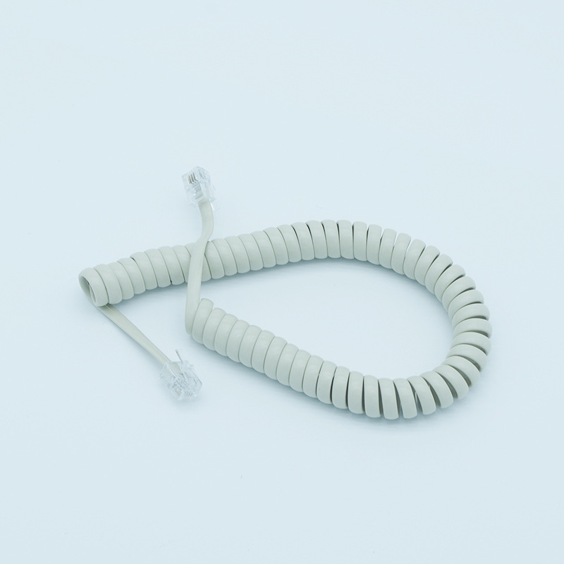 4P4C ��Ӧ2.1�� 7ft��Ͳ�� �绰�����߹���  RJ9������ CCA CCS