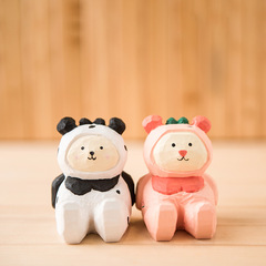 Hand-carved cell phone holder, creative and interesting, cute shape, hands-free, birthday gift