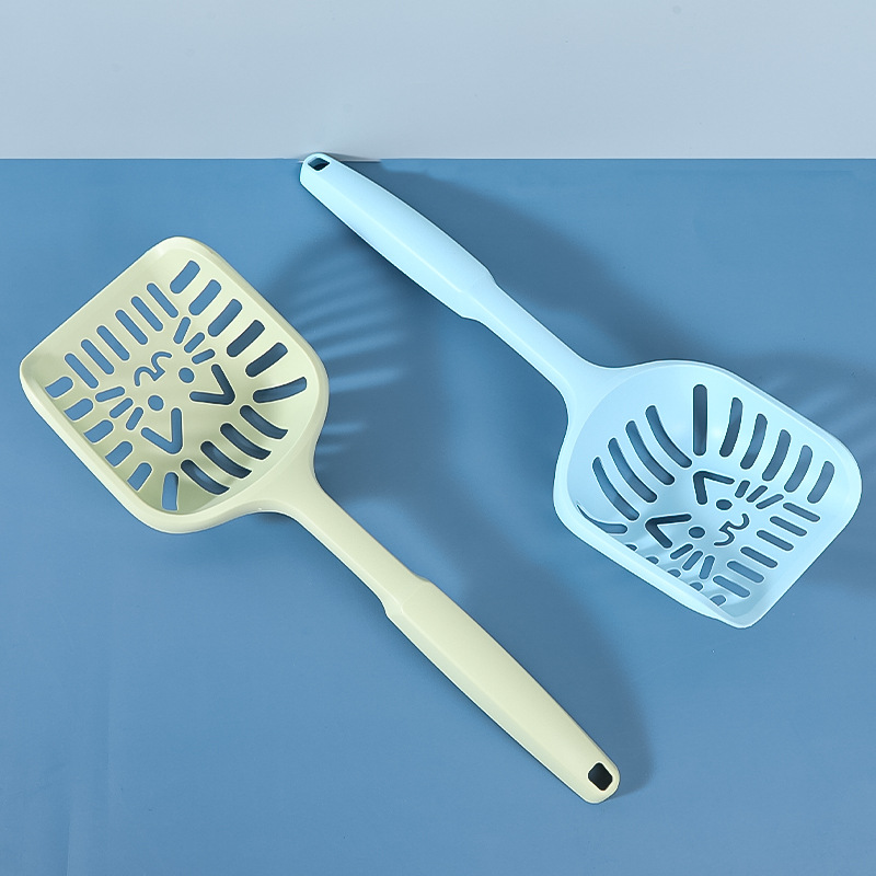 Long-handled cat poop shovel, cat litter shovel, toilet litter box cleaning, large cat litter shovel supplies wholesale
