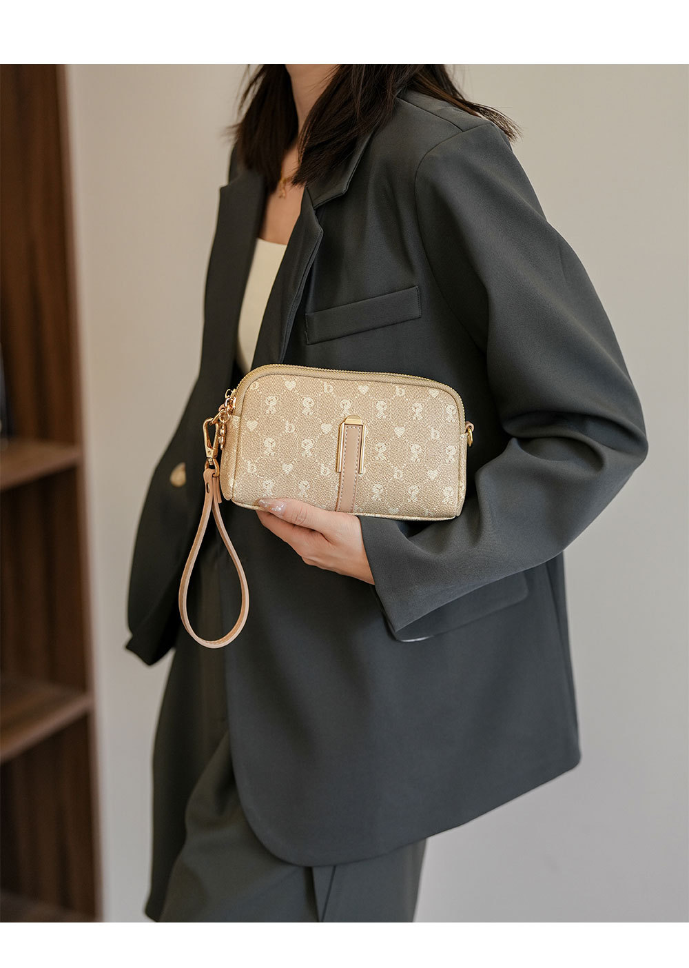 Damentaschen Trendy All-Match-Clutch-Tasche Modische Schulter-Umhängetasche_voghion.com