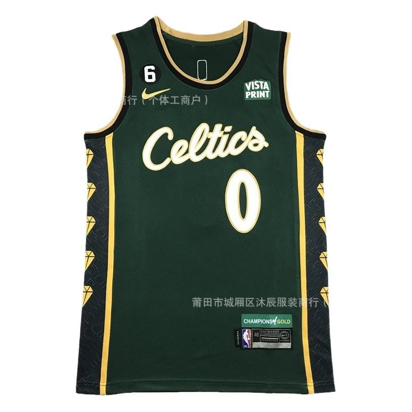 Трансграничный Повседневный трикотаж Celtics 0 Tatum 7 Brown 11 Owen с вышивкой Ретро Баскетбольная форма спортивный костюм
