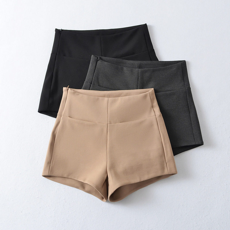 Hot Girl Group High-Waisted Shorts for Women 2026 Summer New Style Ins Tight-Fitting Hip-Hugging Slimming Straight Casual A-Line Hot Pants Hot Girl Group High-Waisted Shorts for Women 2026 Summer New Style Ins Tight-Fitting Hip-Hugging Slimming Straight Casual A-Line Hot Pants