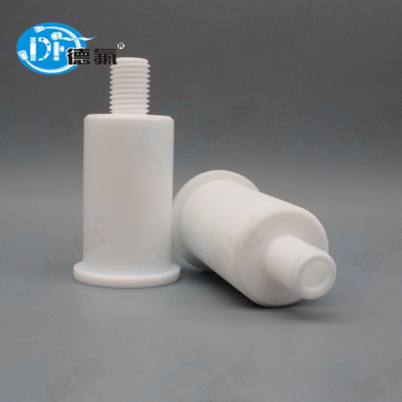 厂家提供聚四氟乙烯PTFE螺母接头 化工行业用四氟接头 耐高温防腐
