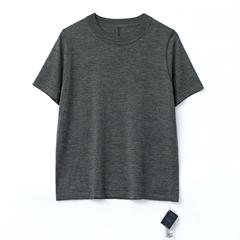 Yang Zijing 模造洗濯機で洗えるボンレスミッドシーム半袖ハイエンドファッション新しい夏の半袖 T シャツ