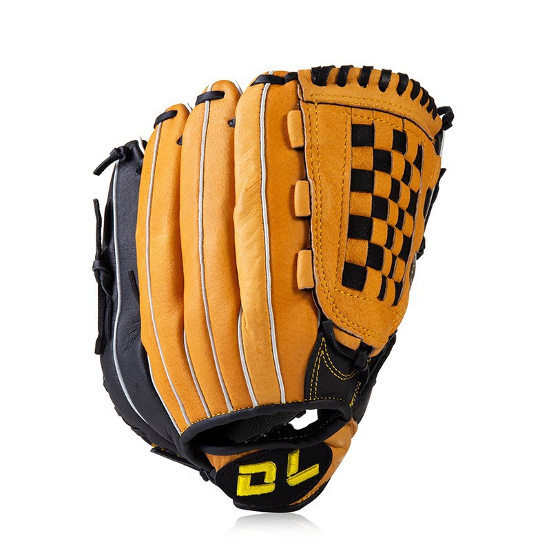 Guantes de béisbol piel de cerdo béisbol jóvenes adultos guantes de béisbol equipo estudiante universitario deportes clase softbol guantes tiro