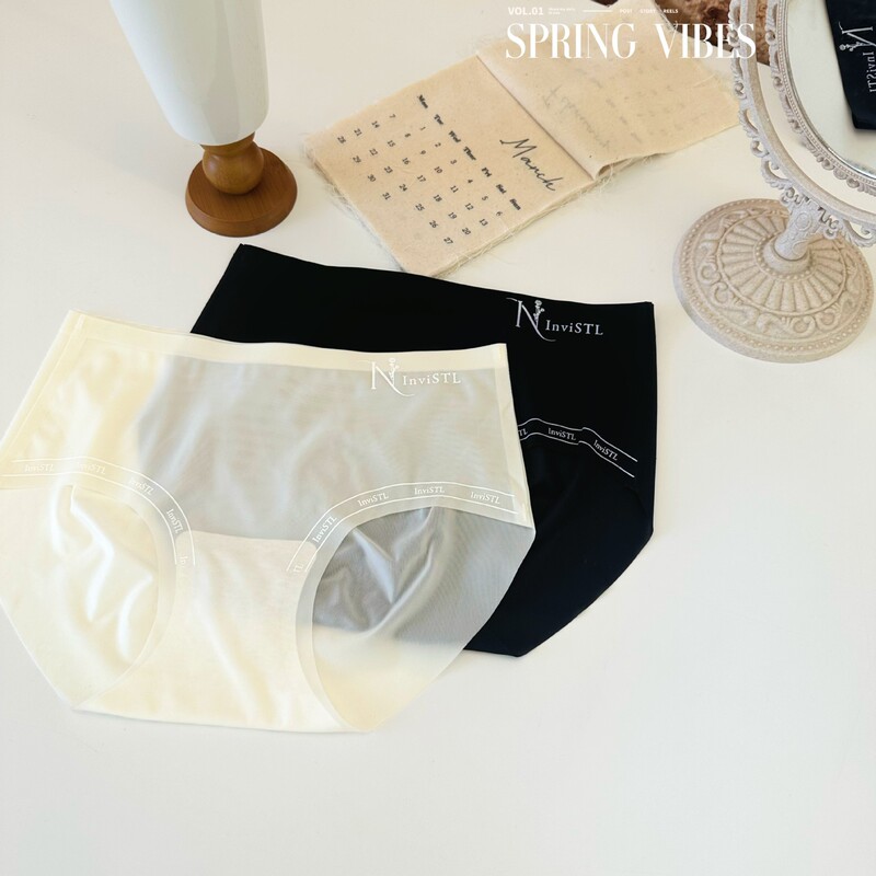 "Live slowly, love slowly" "Ultra-thin experience" Seamless peach butt invisible yoga women's daily underwear