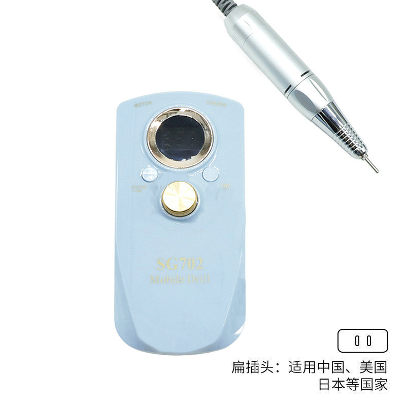 Disposición de almacenamiento eléctrico de 35000rpm ajustable velocidad de rotación de la máquina de molienda eléctrica especial para la tienda de uñas