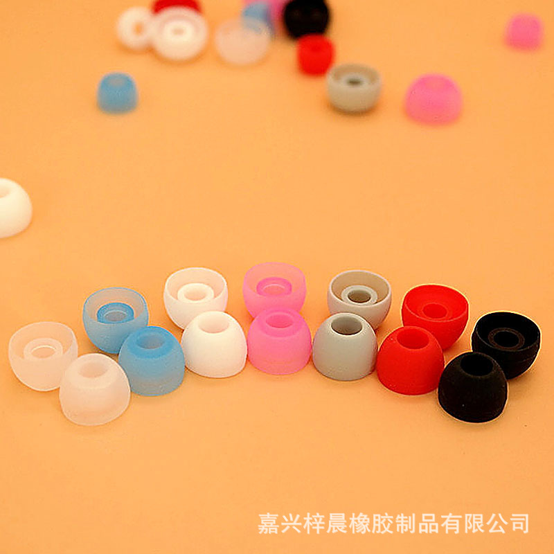 子弹头入耳式硅胶耳塞 TWS耳机橡胶塞硅胶制品橡胶制品生产加工