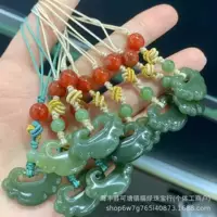 Производители оптовых натуральных Hutian Jade Мобильный телефон висячие сумки DIY дикие ювелирные аксессуары Живые номера