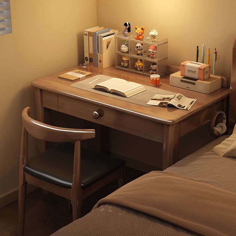 Solid Wood Desk Student Home Study Desk Modern Simple Office Desk Study Room Adult Workbench Bedroom Computer Desk