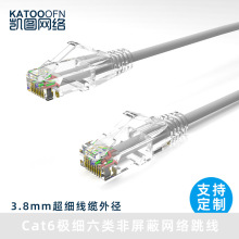 �P�DKATOOOFN ֧�ֶ���Cat6 UTP�������3.8mm�O���W�j����